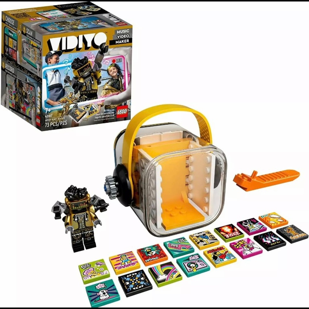 LEGO HipHop Robot BeatBox VIDIYO Music Video Maker 73 Piece #43107 NIB - Picture 1 of 6